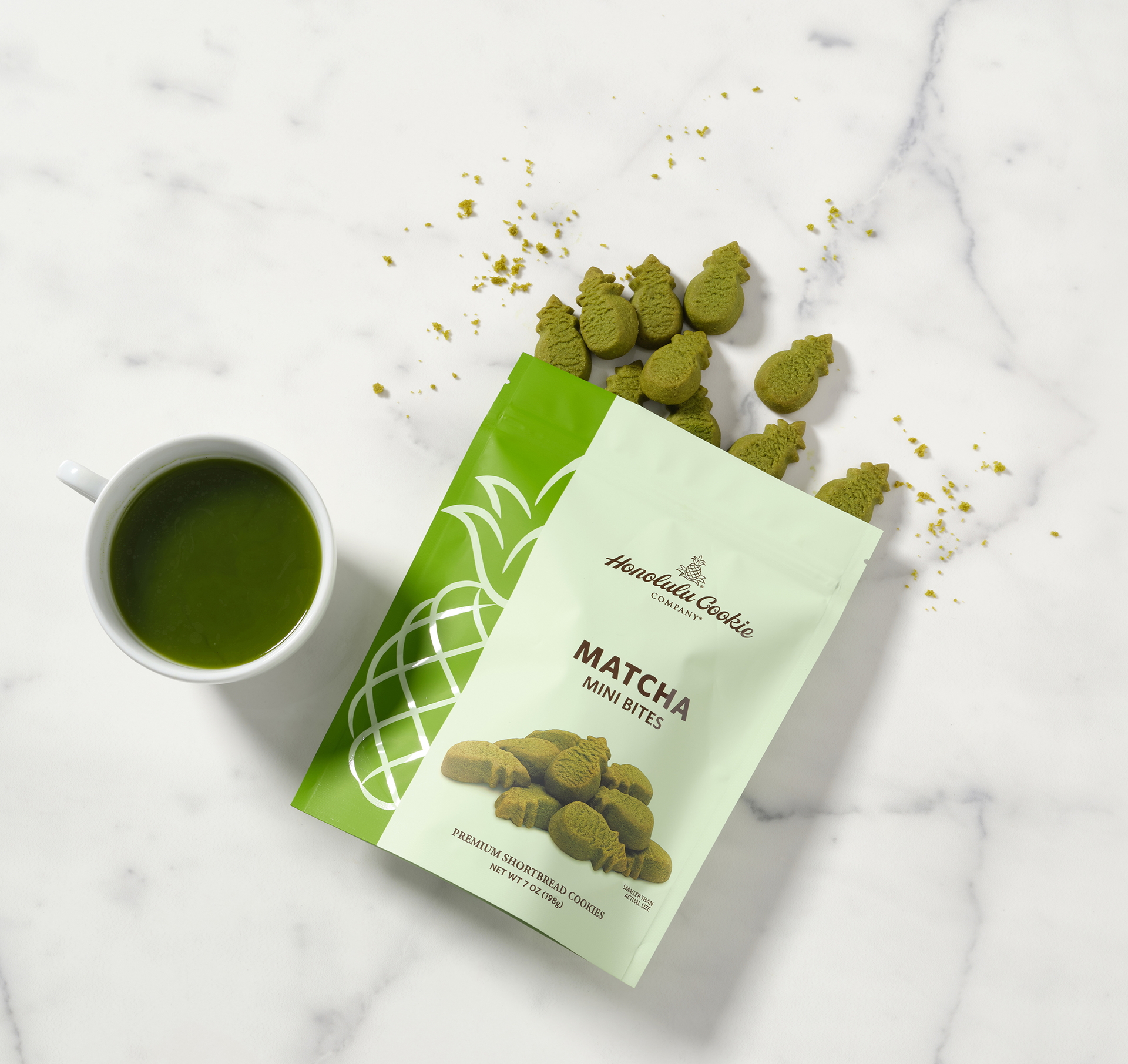 抹茶・ミニ・バイツ・スナック・パック（1798円、約37～40個入り）