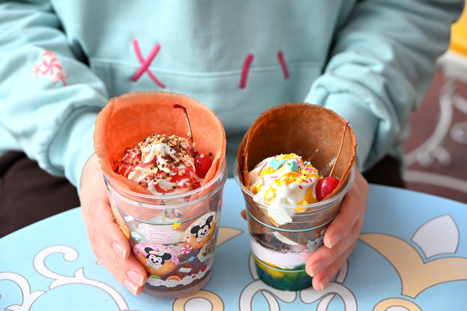 東京ディズニーランドの「アイスクリームコーン」は「パルパルーザ・パルフェ」を初めて実施する