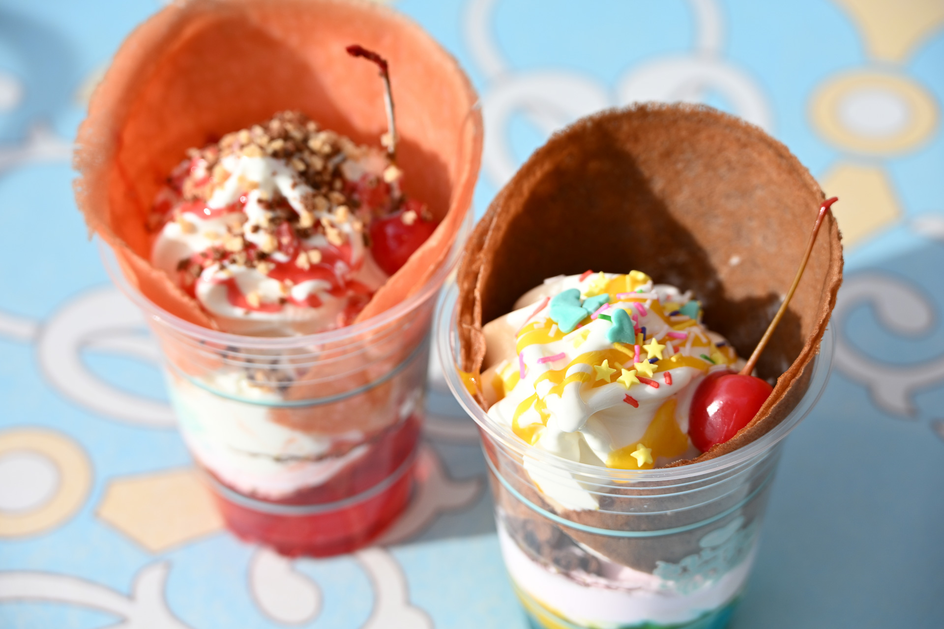 「パルパルーザ・パルフェ」はアイスクリームコーンで提供中