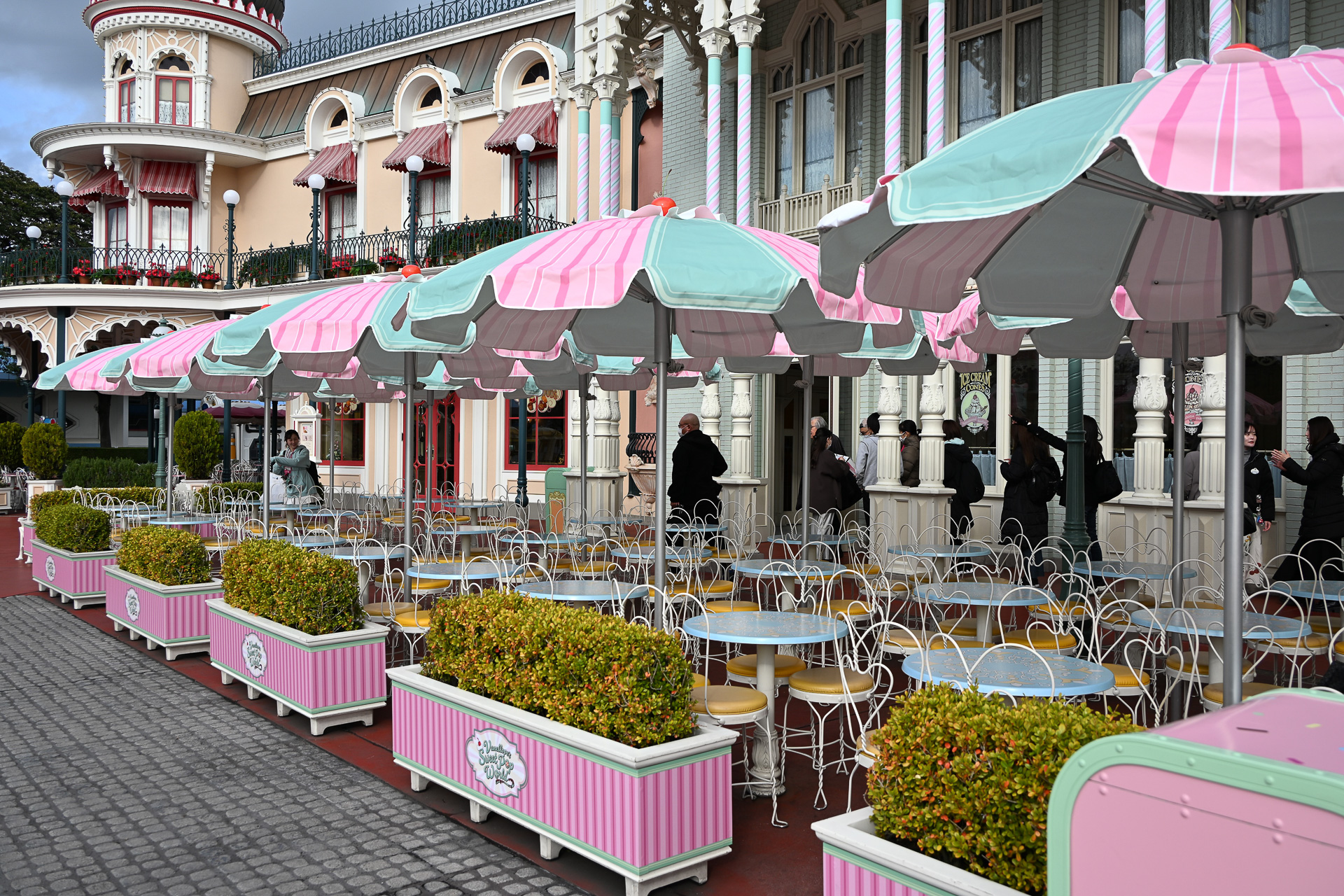 店舗もイベントに合わせデコレーションが施されていた