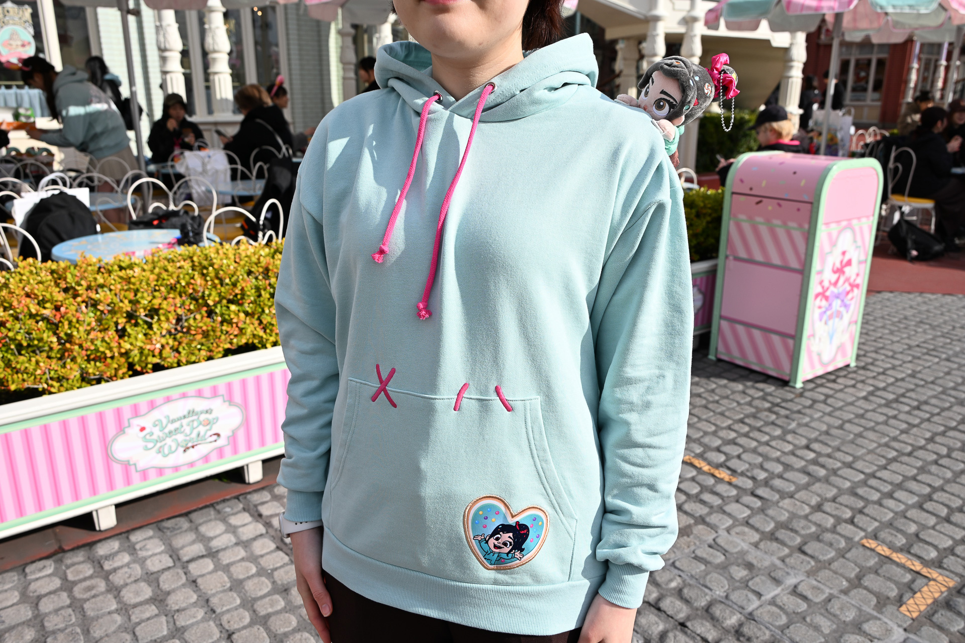 フロントはヴァネロペとおそろいのデザイン