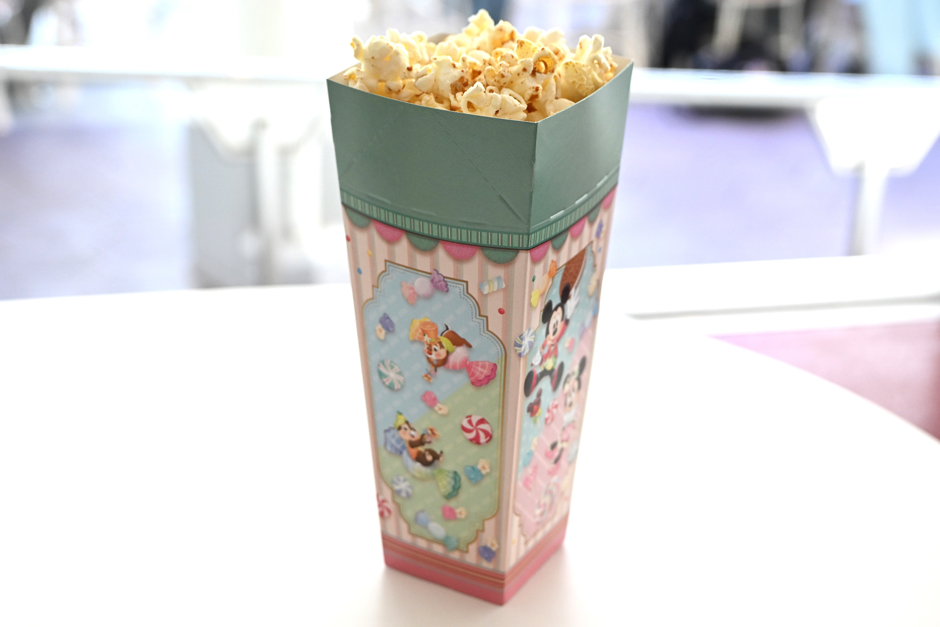 ポップコーン、レギュラーボックス（400円）