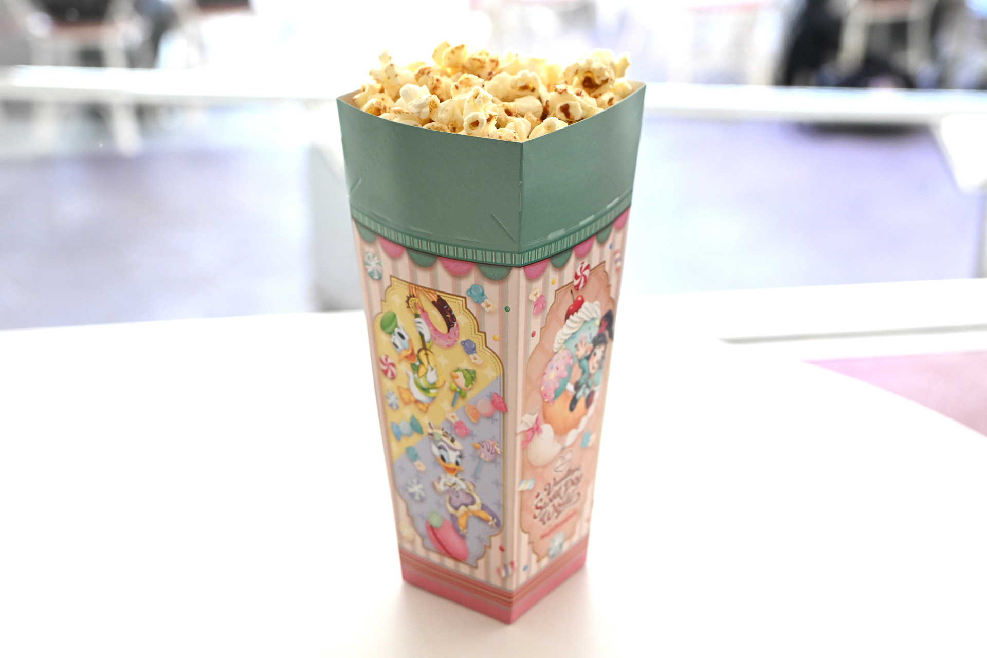 ポップコーン、レギュラーボックス（400円）