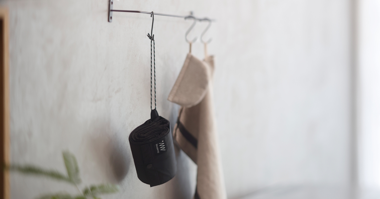 手提げひも付き