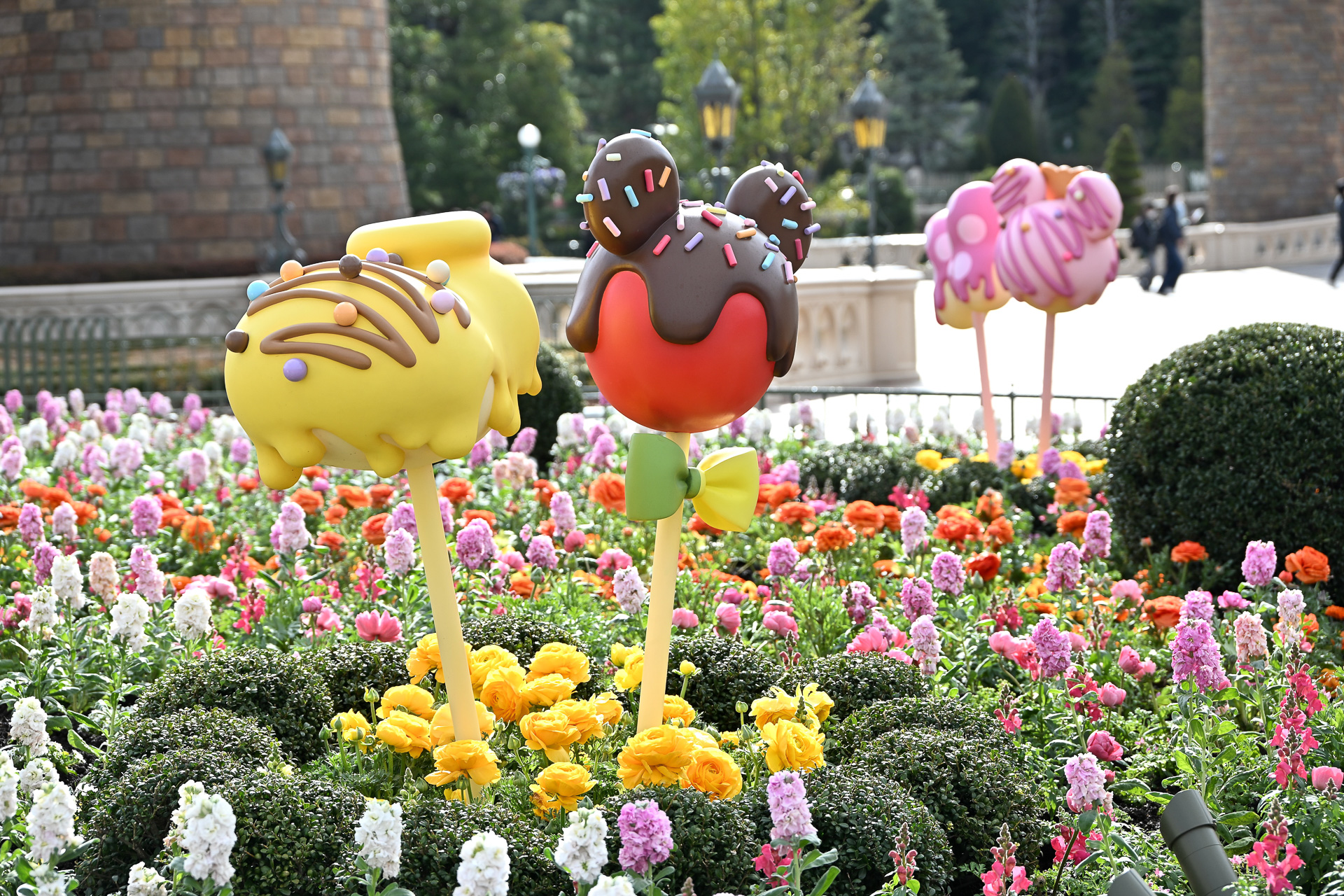 お菓子のモチーフがどのキャラかを当てるのも楽しい