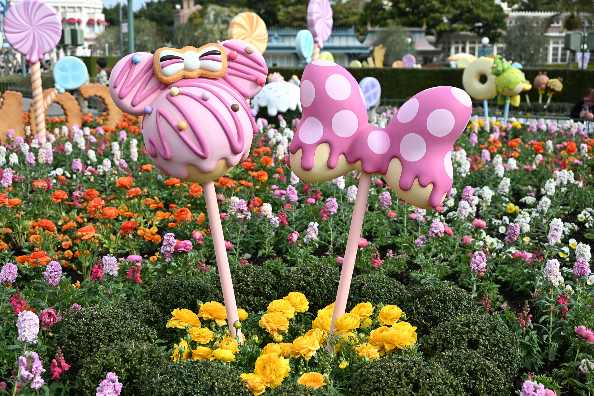 お菓子のモチーフがどのキャラかを当てるのも楽しい