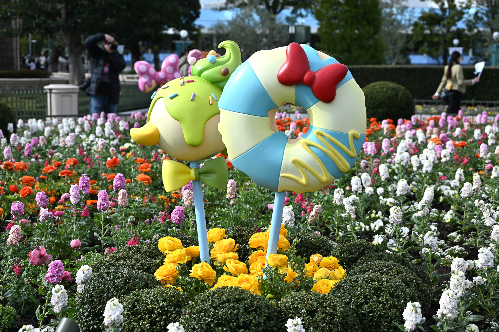 お菓子のモチーフがどのキャラかを当てるのも楽しい