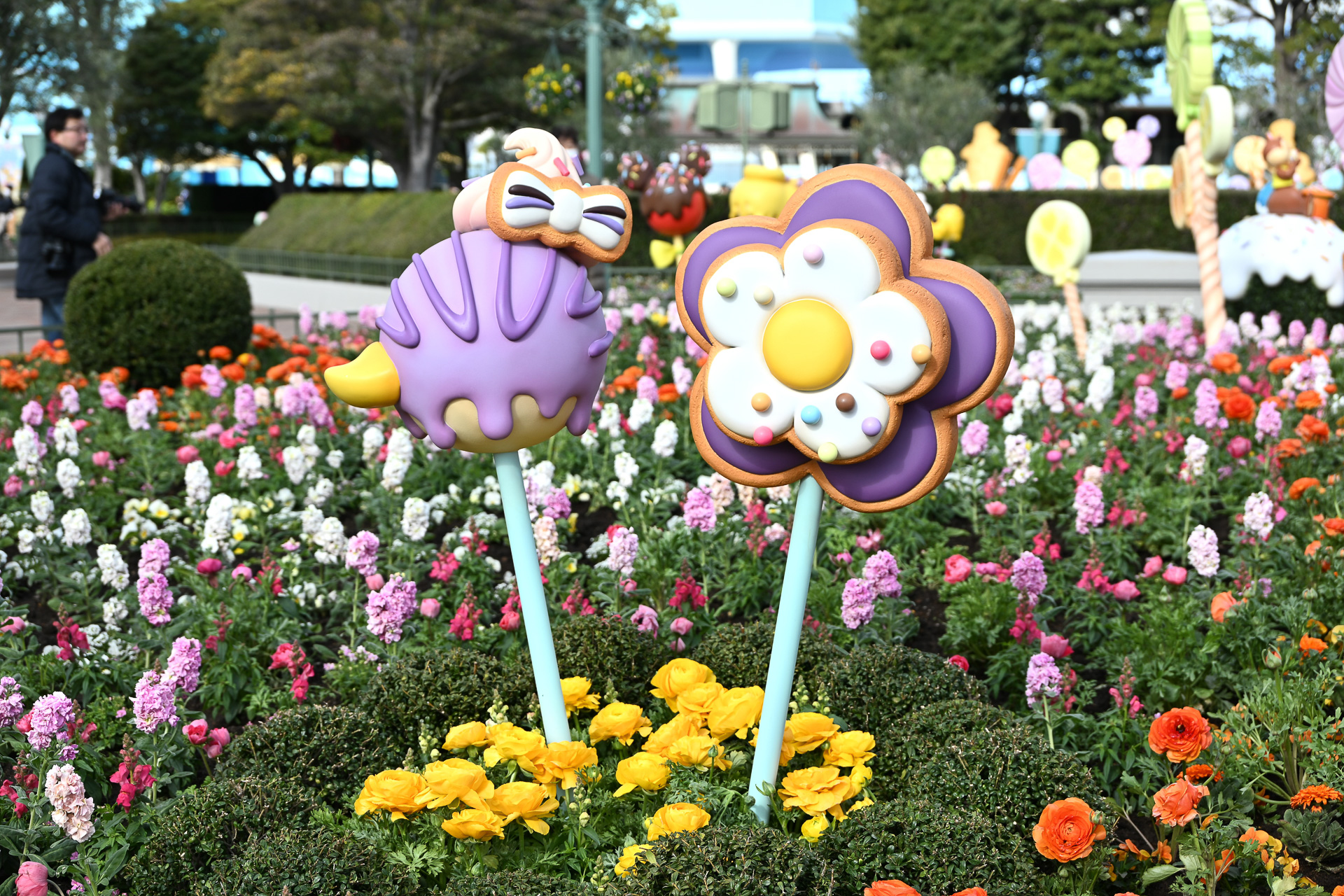 お菓子のモチーフがどのキャラかを当てるのも楽しい