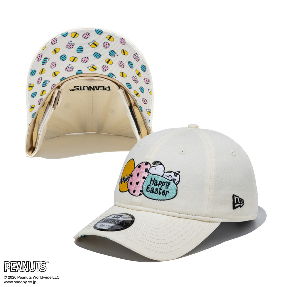 「9TWENTY PEANUTS EASTER クロームホワイト」（4620円）