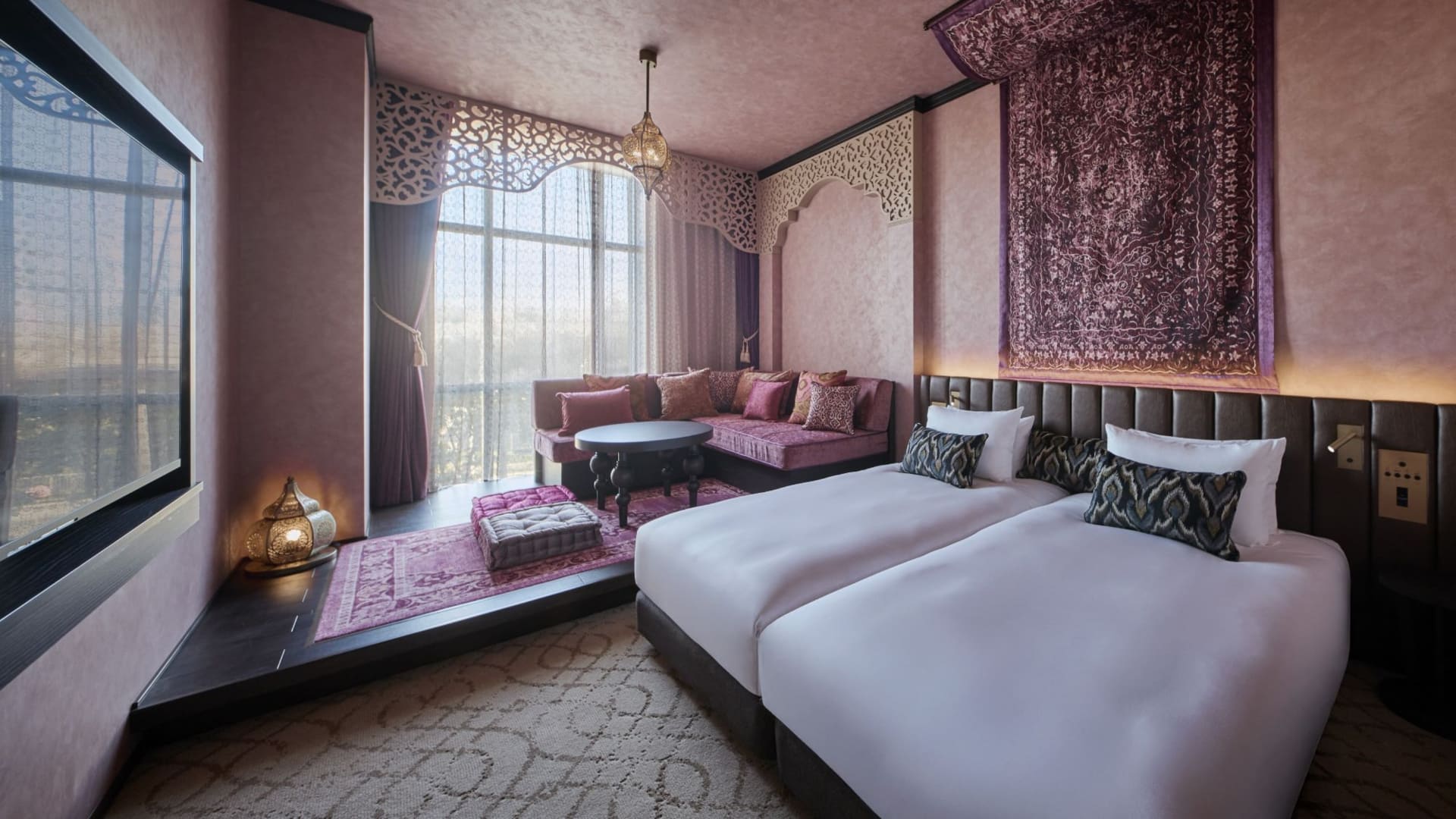 コンセプトルーム「アラビアン」（写真はスタンダードツイン）