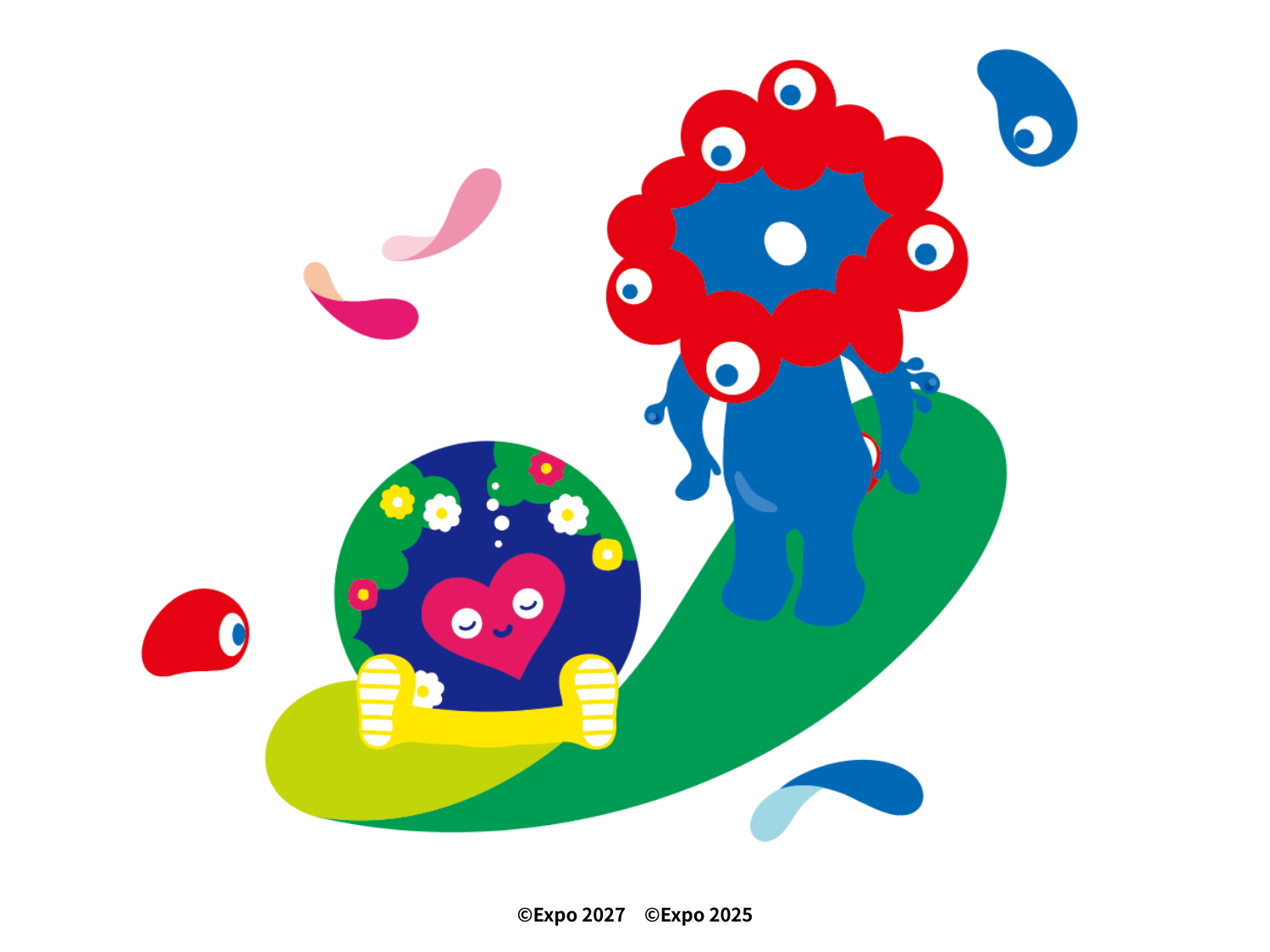 ミャクミャク×トゥンクトゥンク新作グッズが登場