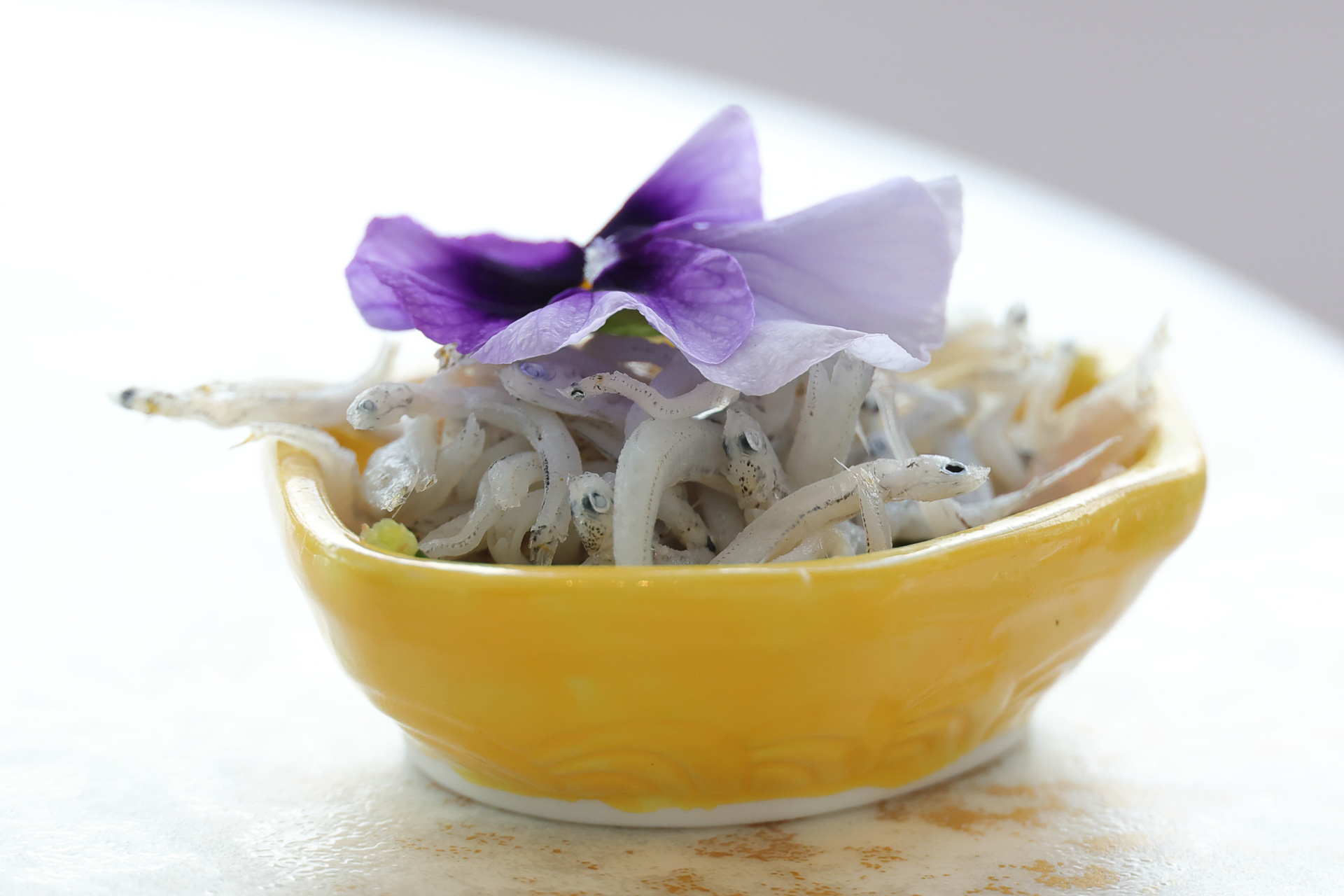 セイボリー（野菜の梅肉和えとしらす）