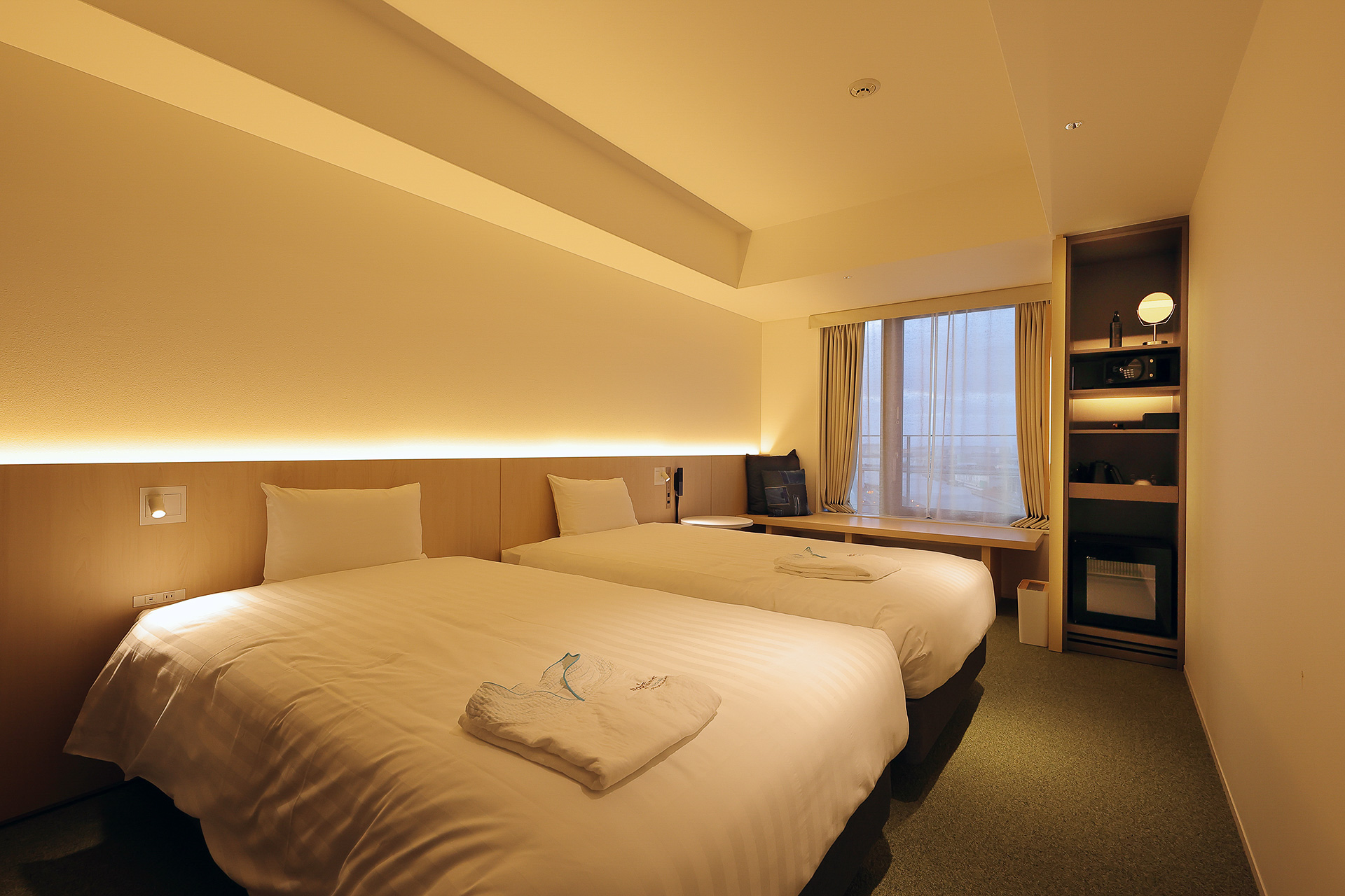 今回宿泊したスーペリアツインハーバービュー