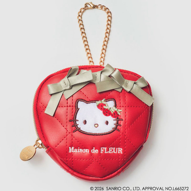 宝島社から「Maison de FLEUR × HELLO KITTY いちごチャームBOOK」登場