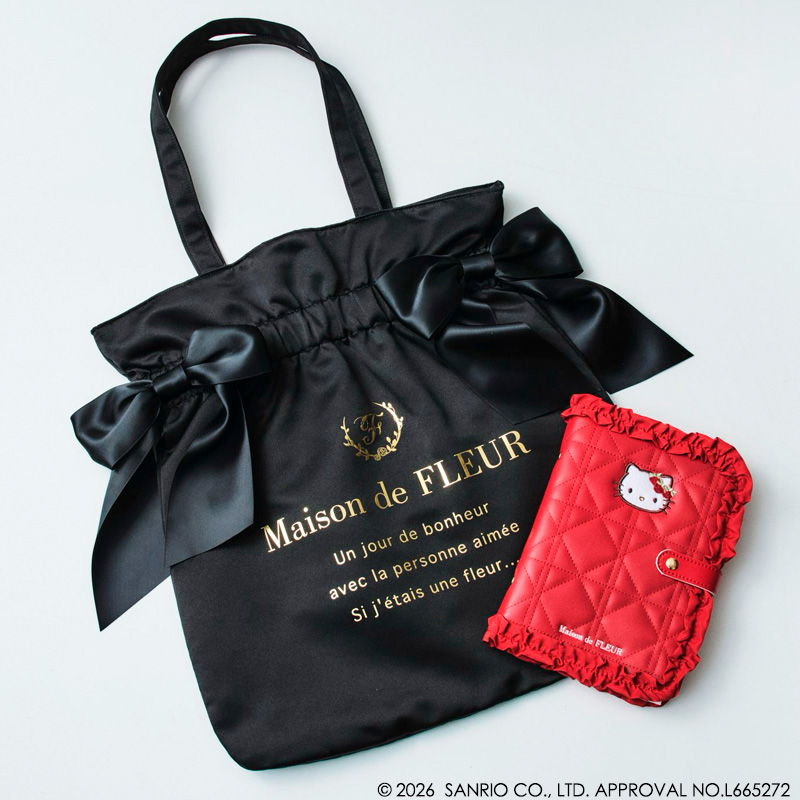 ハローキティ×Maison de FLEUR「手帳型いちごマルチケース」本日発売