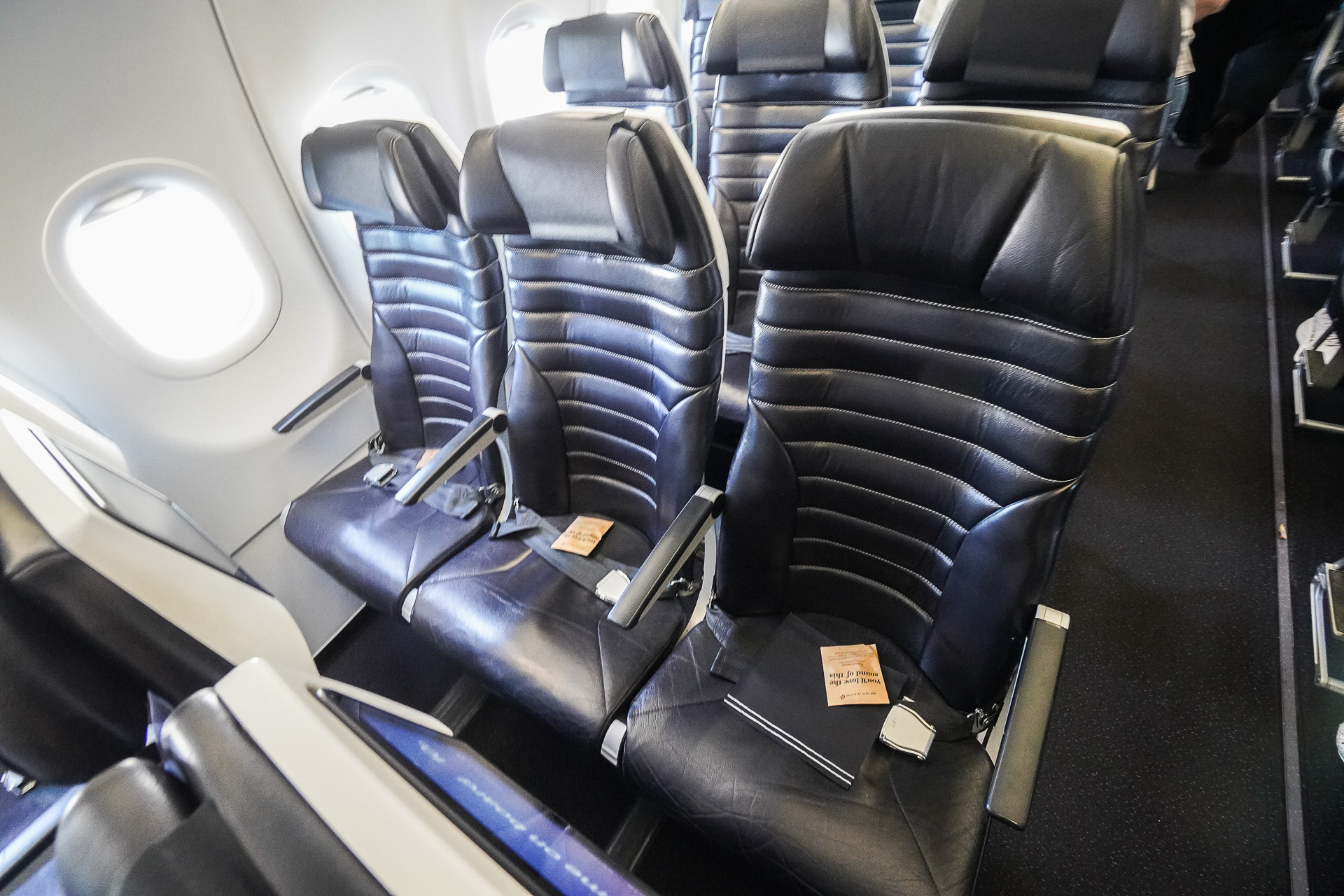 ニュージーランド航空のエコノミーシート