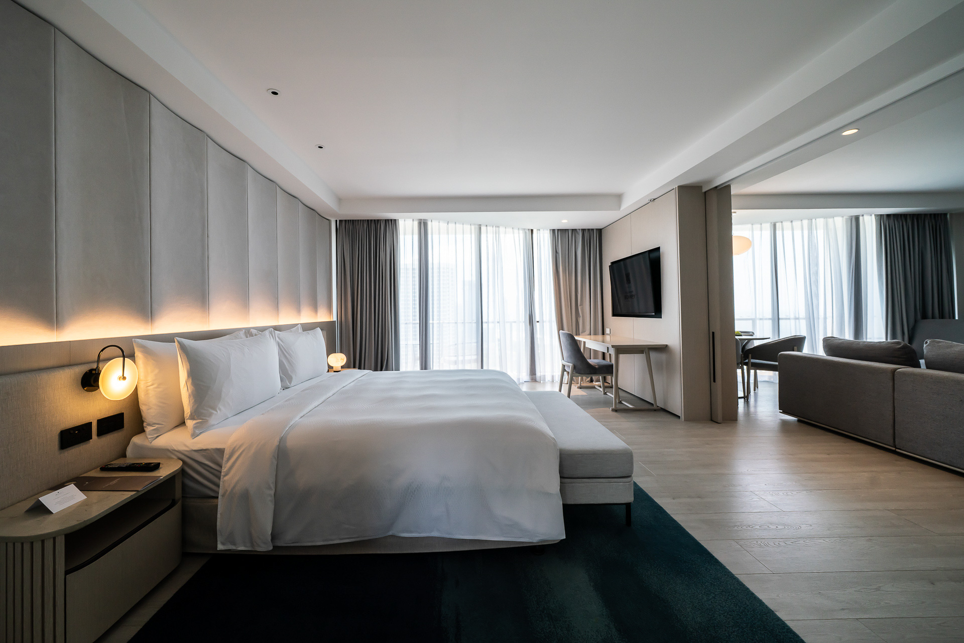 「エグゼクティブ・スイート」はベッドルームが分かれている