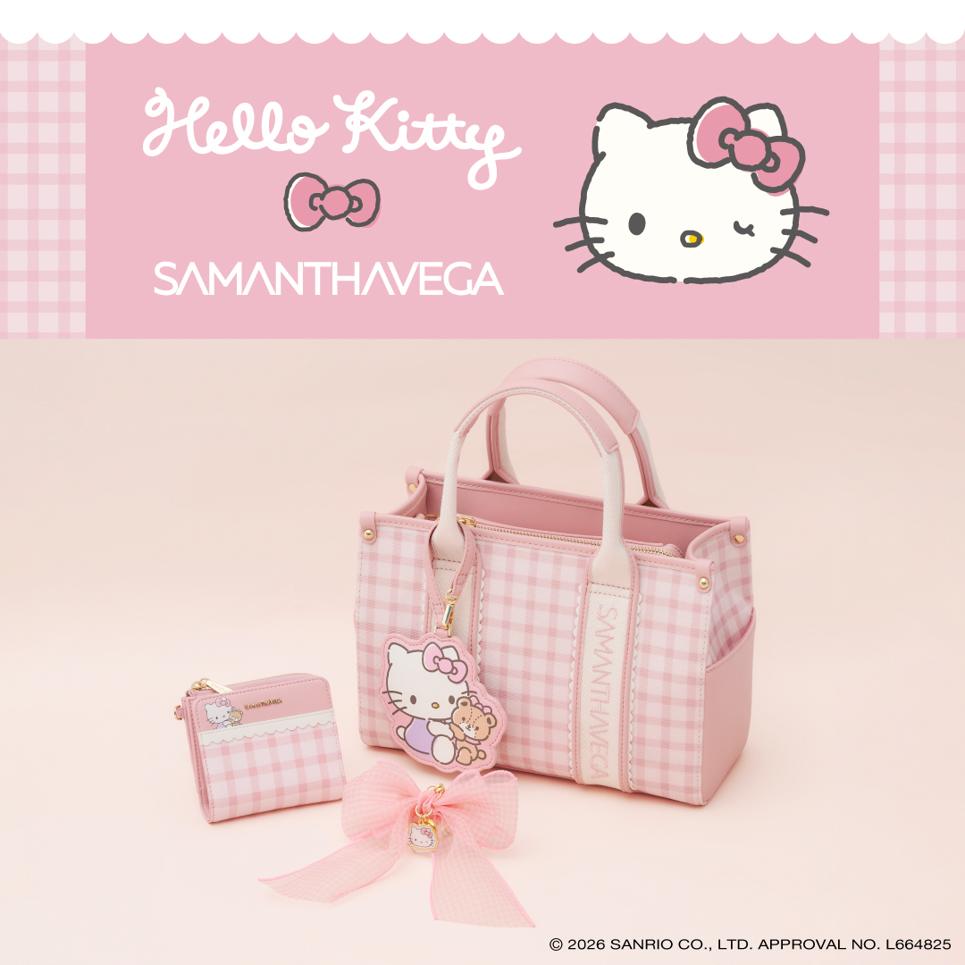サマンサベガとハローキティのコラボコレクション登場