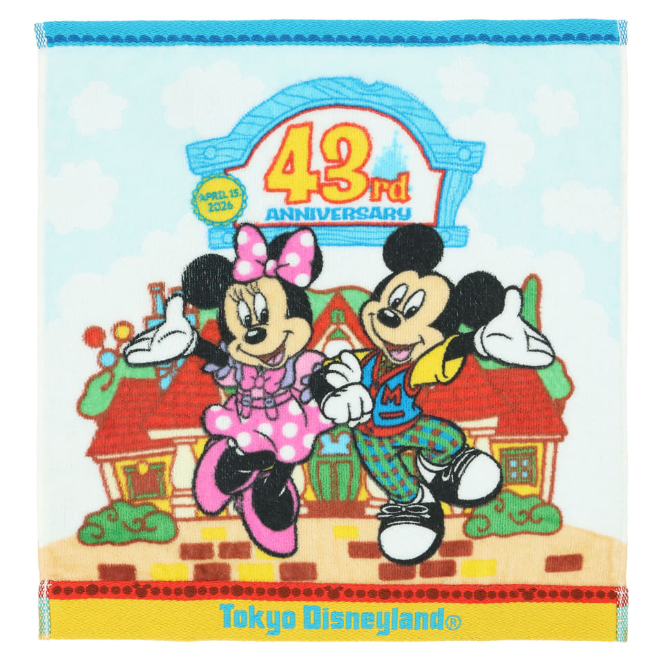 東京ディズニーランド、開園43周年を記念した「トゥーンタウン」グッズ