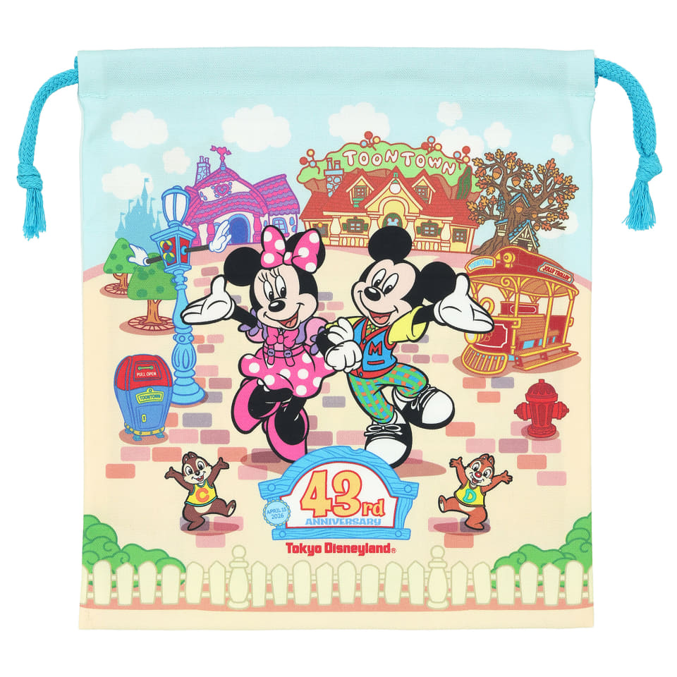 東京ディズニーランド、開園43周年を記念した「トゥーンタウン」グッズ