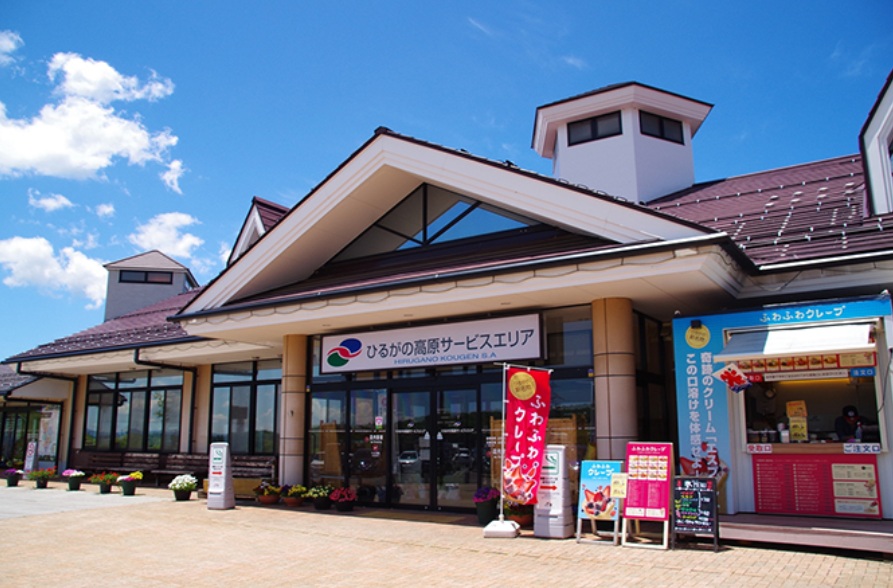 第9位の東海北陸道 ひるがの高原SA（上り線/下り線）。標高870mに位置し、岐阜の名峰を一望。ひるがの高原牛乳ソフトクリームや高山ラーメンも人気