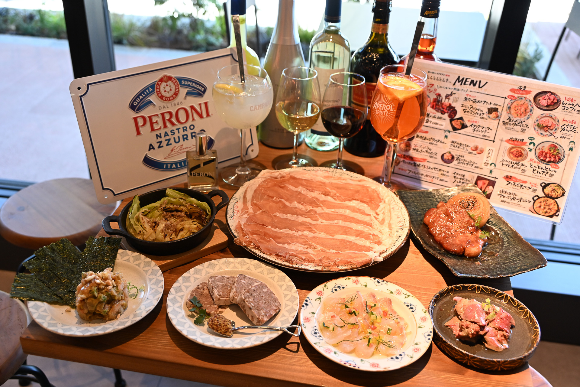 お箸でイタリアンをつまめる「とんとんとんきぃ」