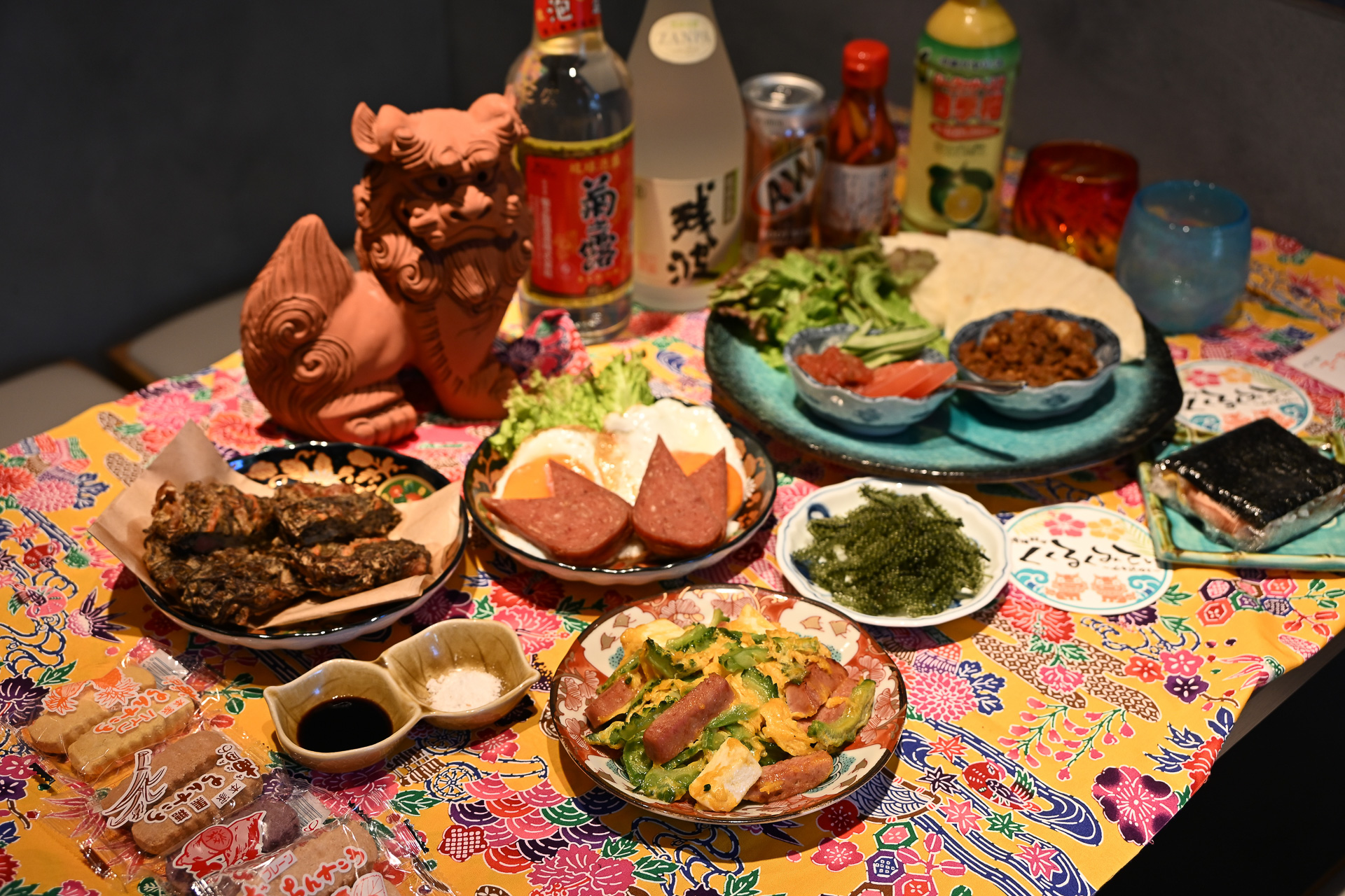 「沖縄料理 くくるくみてぃ」では沖縄の本場の味わいを