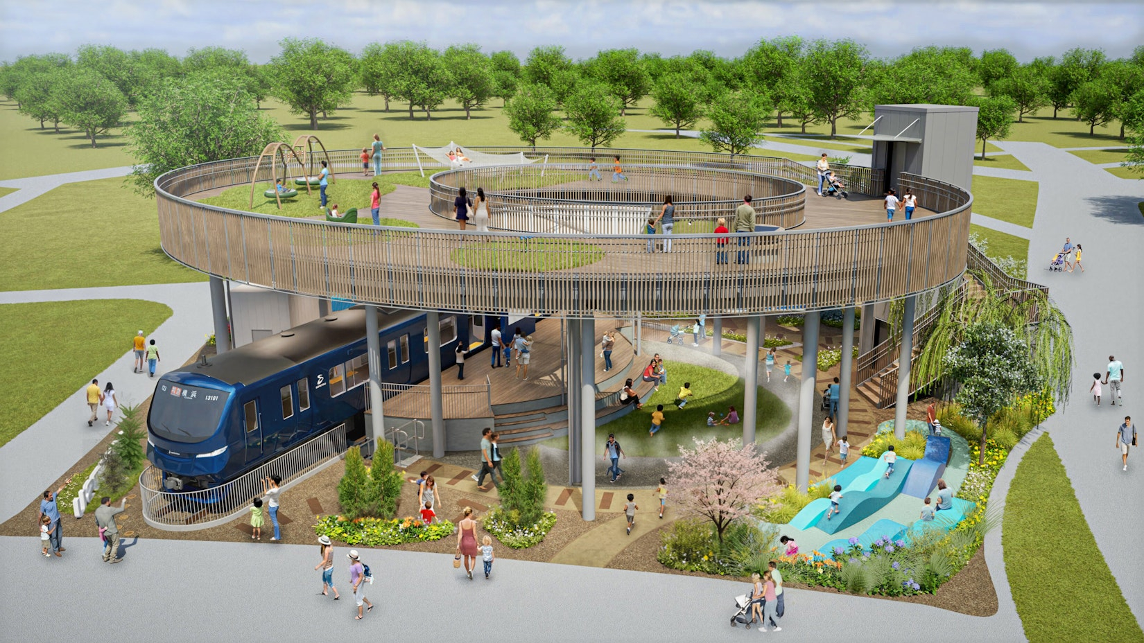 SOTETSU PARK（相鉄パーク）のイメージパース