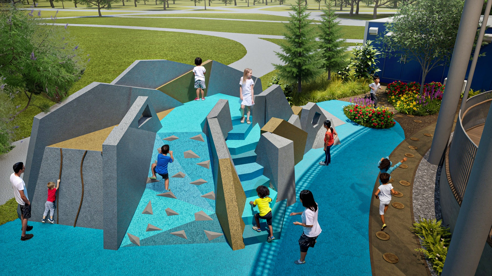 遊具やランドスケープ