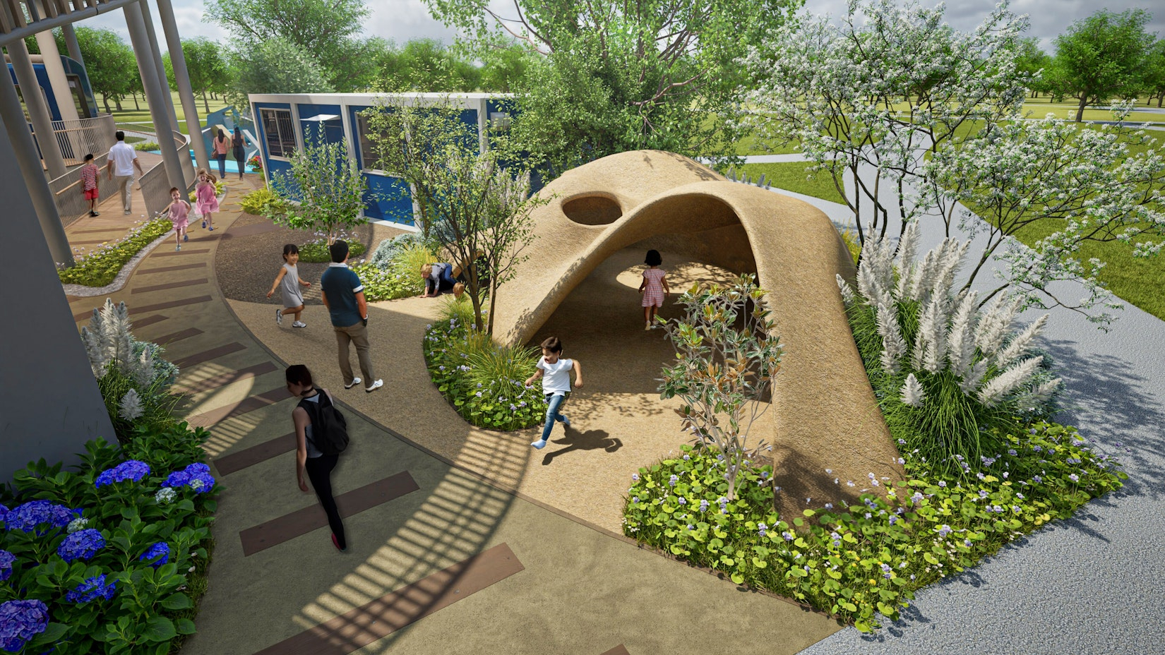 遊具やランドスケープ