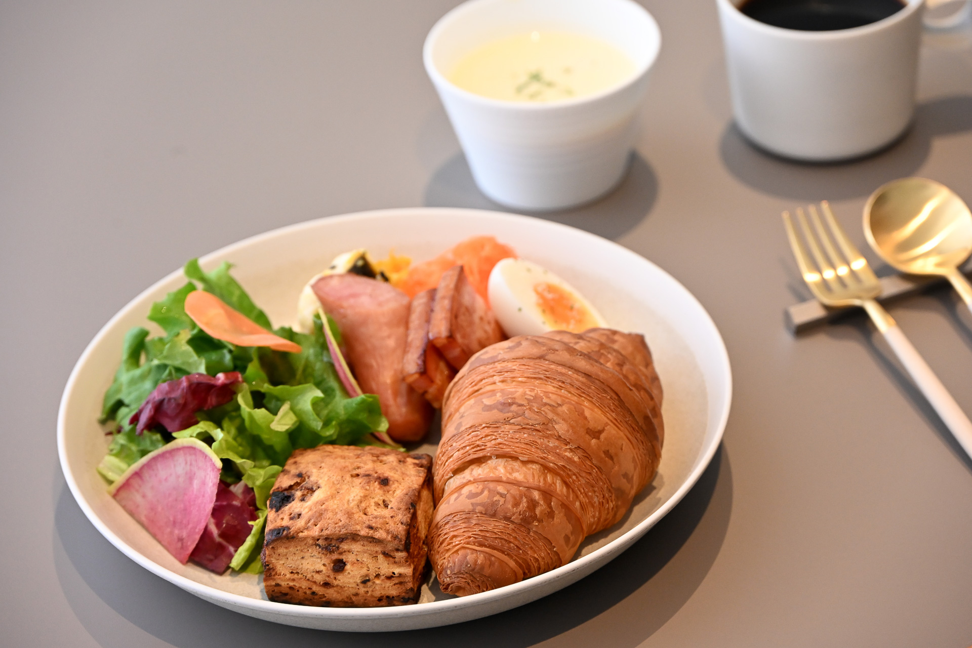 朝食メニューも用意