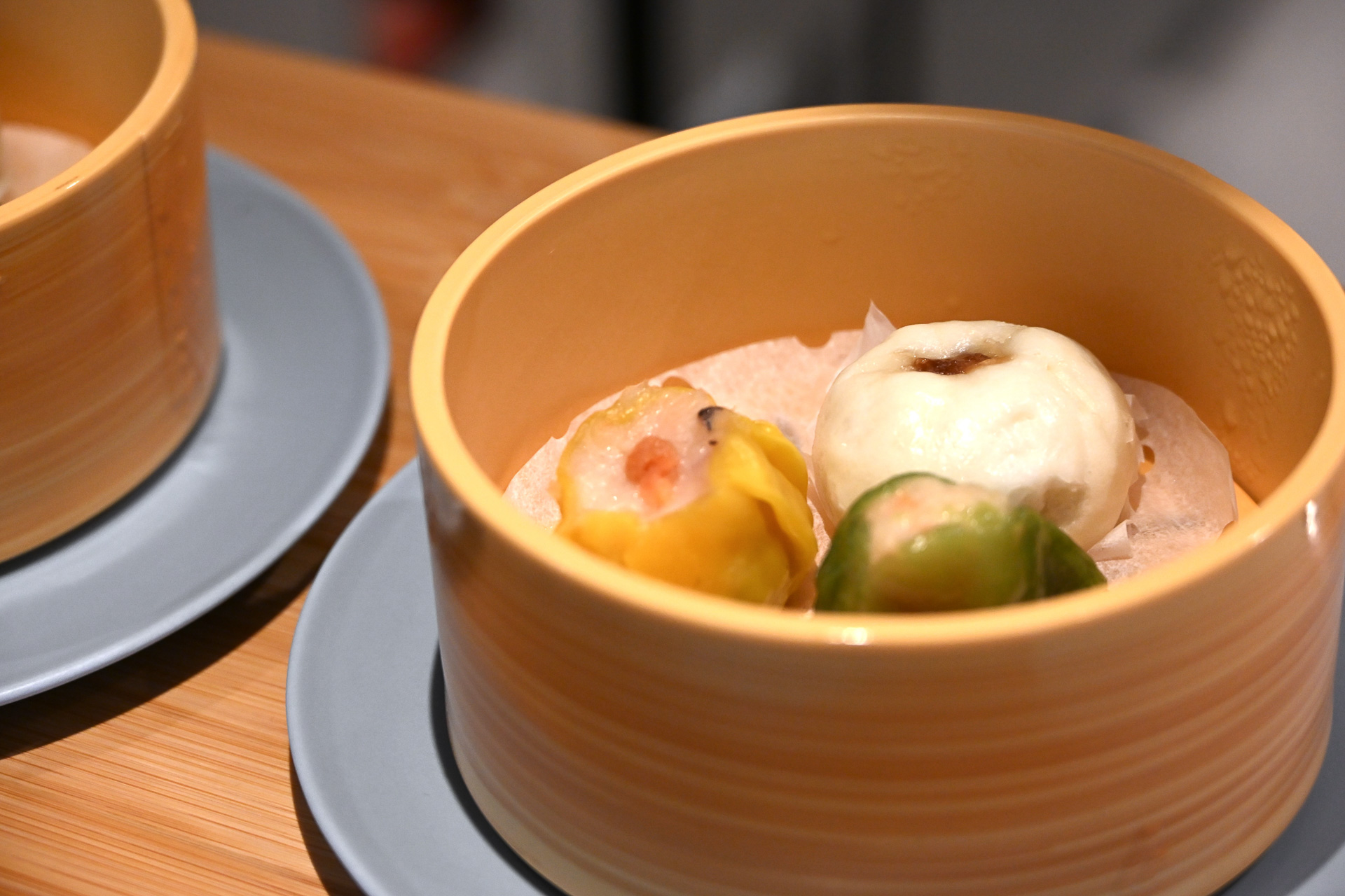 オリジナルの点心3種を用意