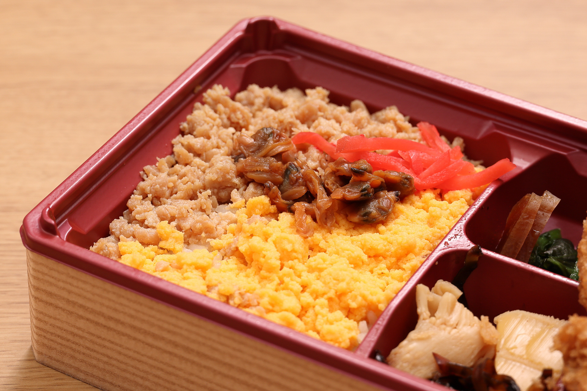 今年に入ってリニューアルした菜の花弁当