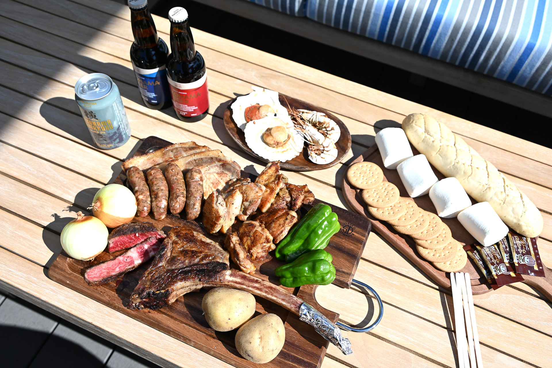 時間貸しBBQを優雅に楽しめる「THE BBQ BEACH」