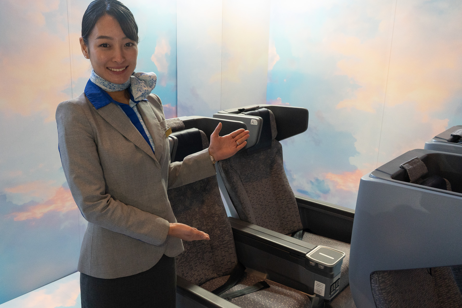 ANA's new international Premium Economy Class.