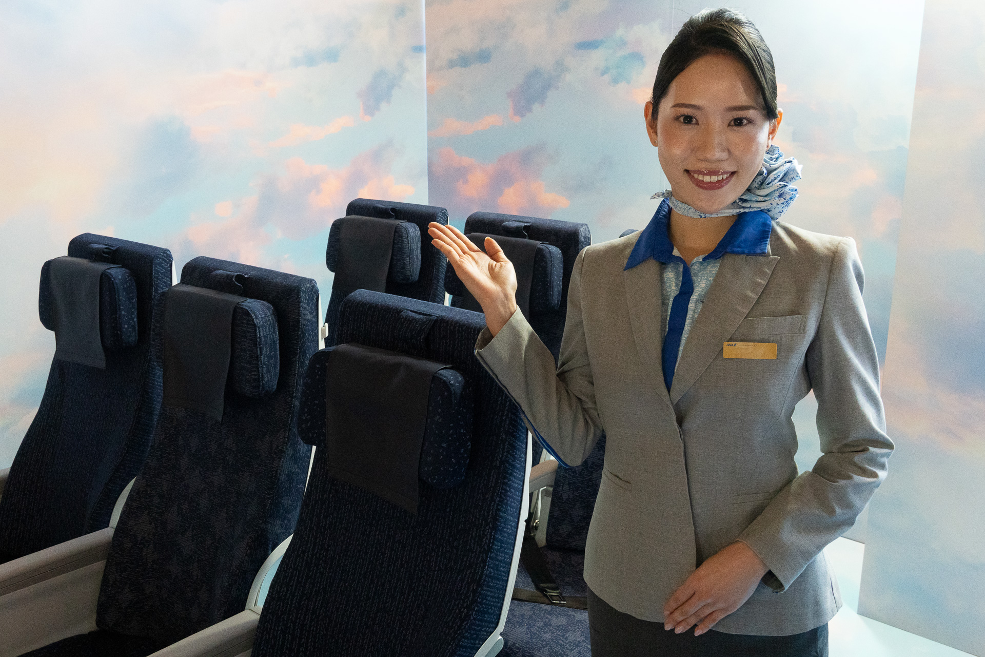 ANA's new international Economy Class.