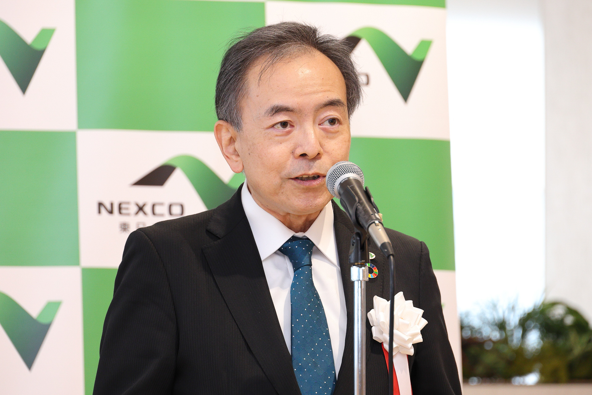 株式会社ネクスコ東日本エリアトラクト 代表取締役社長 吉見秀夫氏