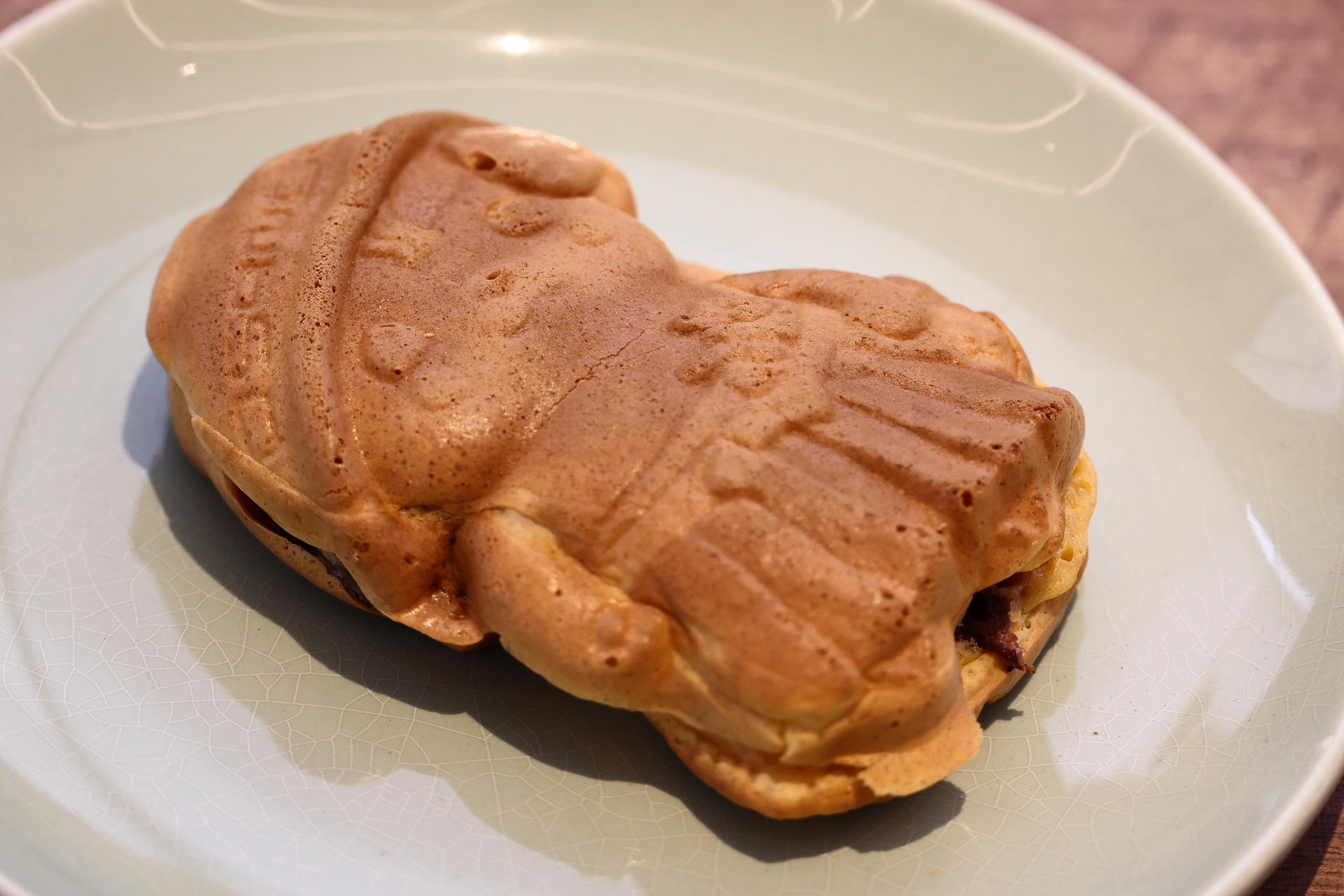 さのまる焼きはらーめん味とつぶあんの2種