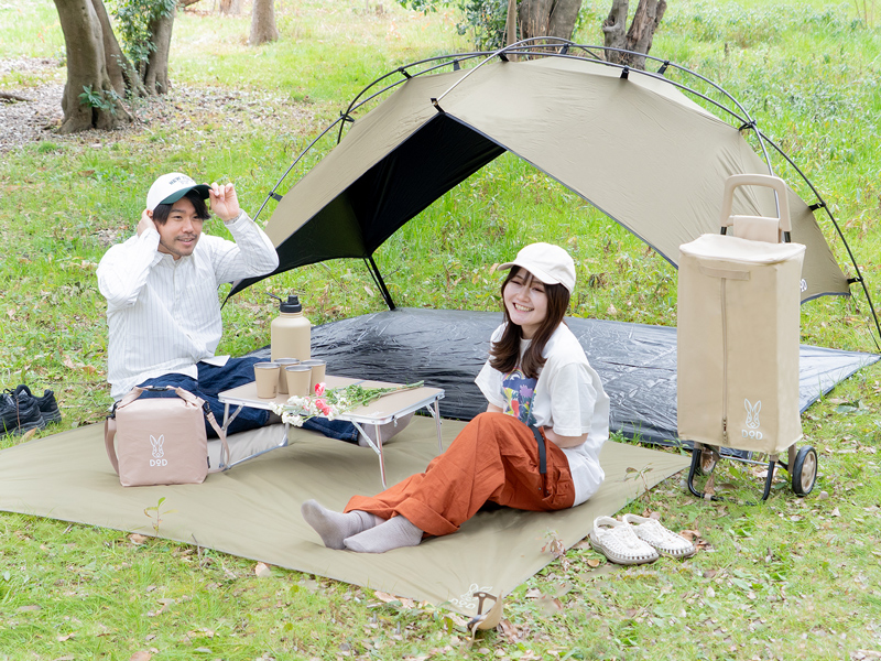 DODから、携行性のよさにこだわるピクニックアイテム発売