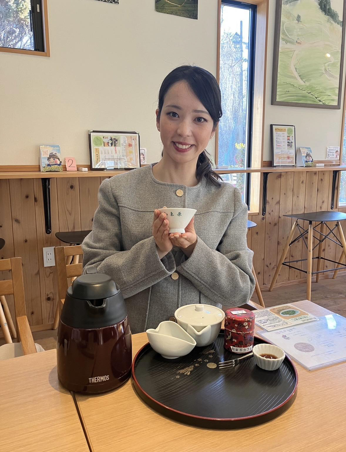 お茶を余すことなくいただくことができました！