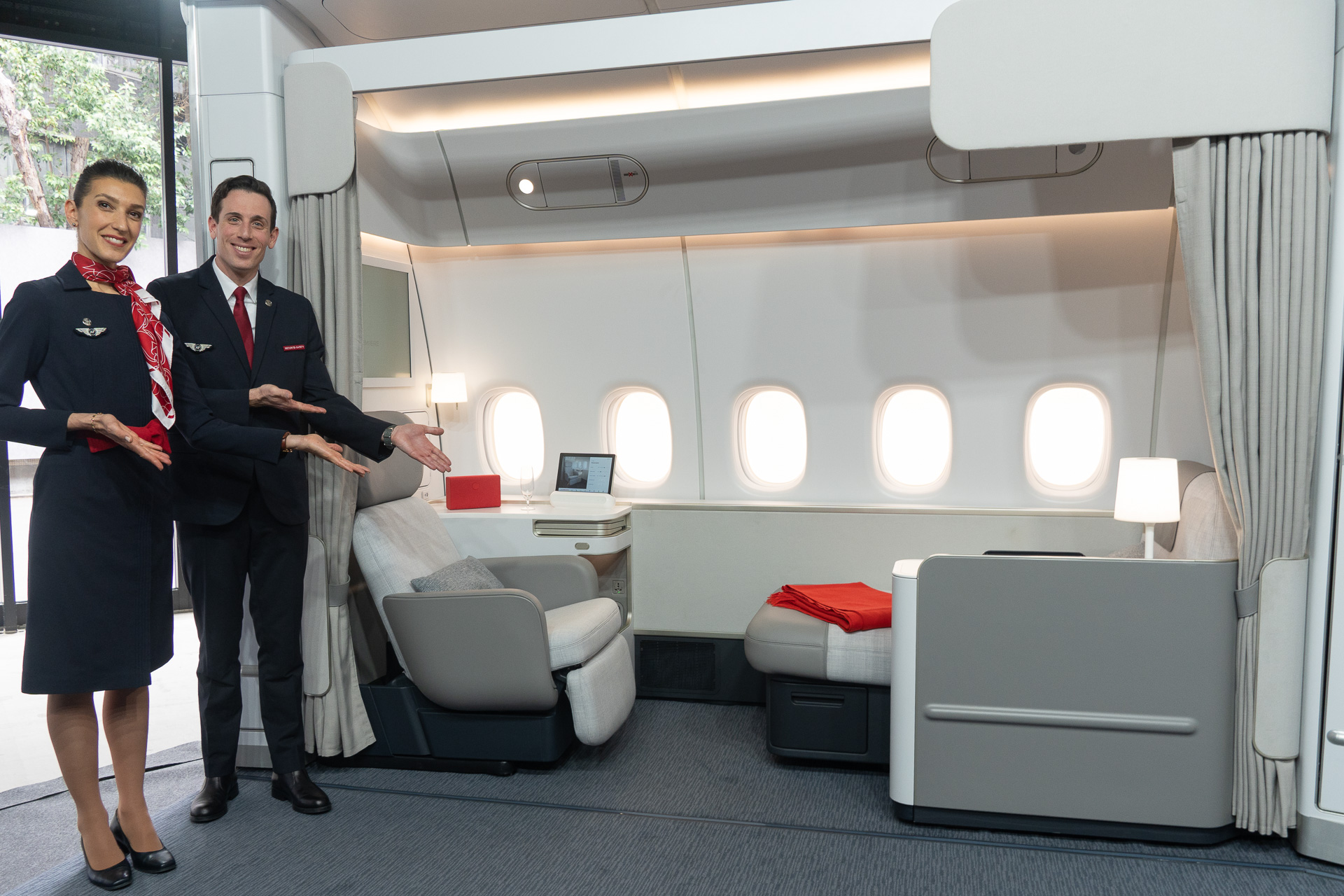 エールフランス航空が「ラ・プルミエール」を日本で初めて一般公開する