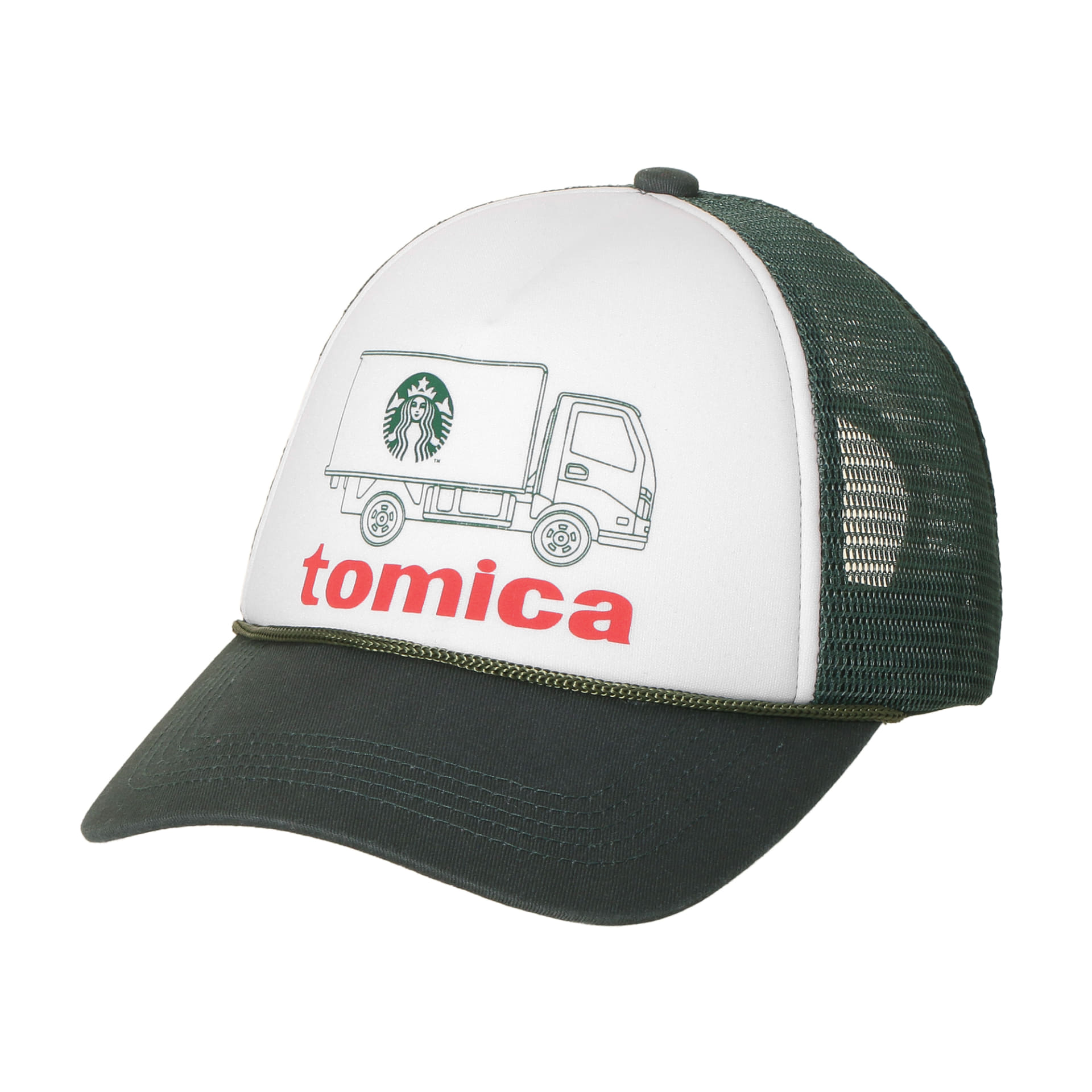 STARBUCKS STAND by BEAMS トミカ トラックプリントキャップ（大人サイズ）