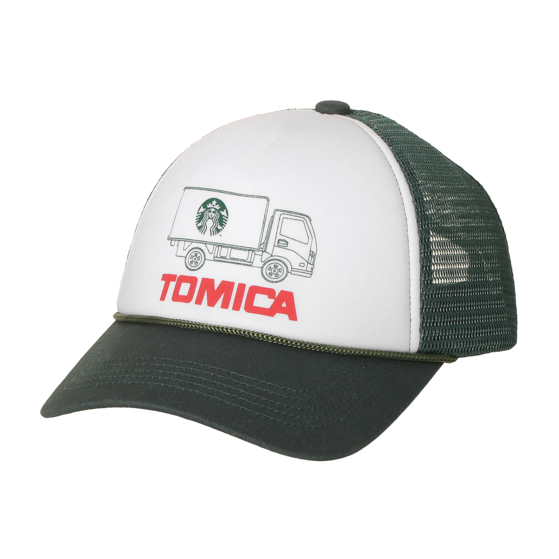 STARBUCKS STAND by BEAMS トミカ トラックプリント キッズ キャップ（子供サイズ）
