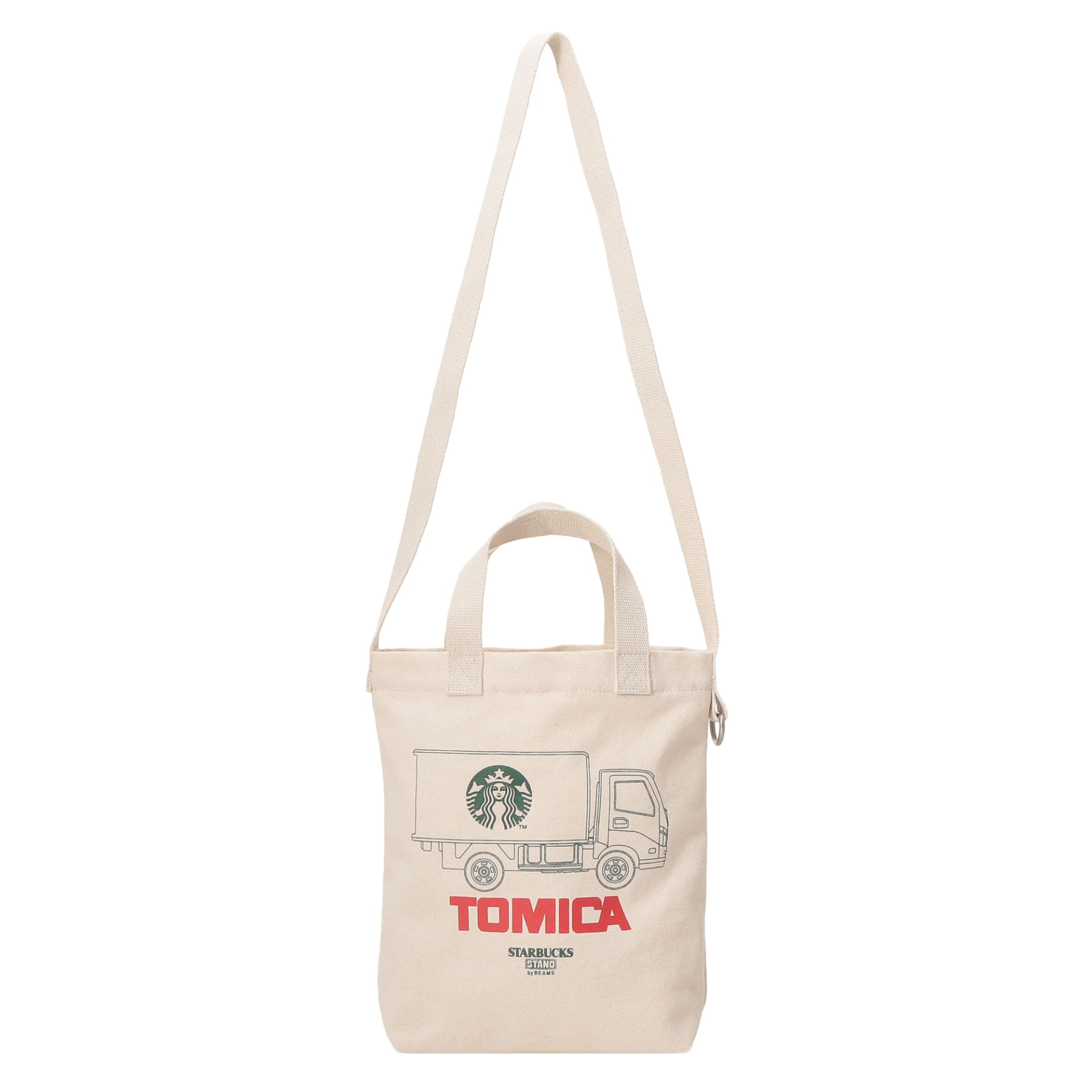 STARBUCKS STAND by BEAMS トミカ トラックプリント キッズトートバッグ（Sサイズ）