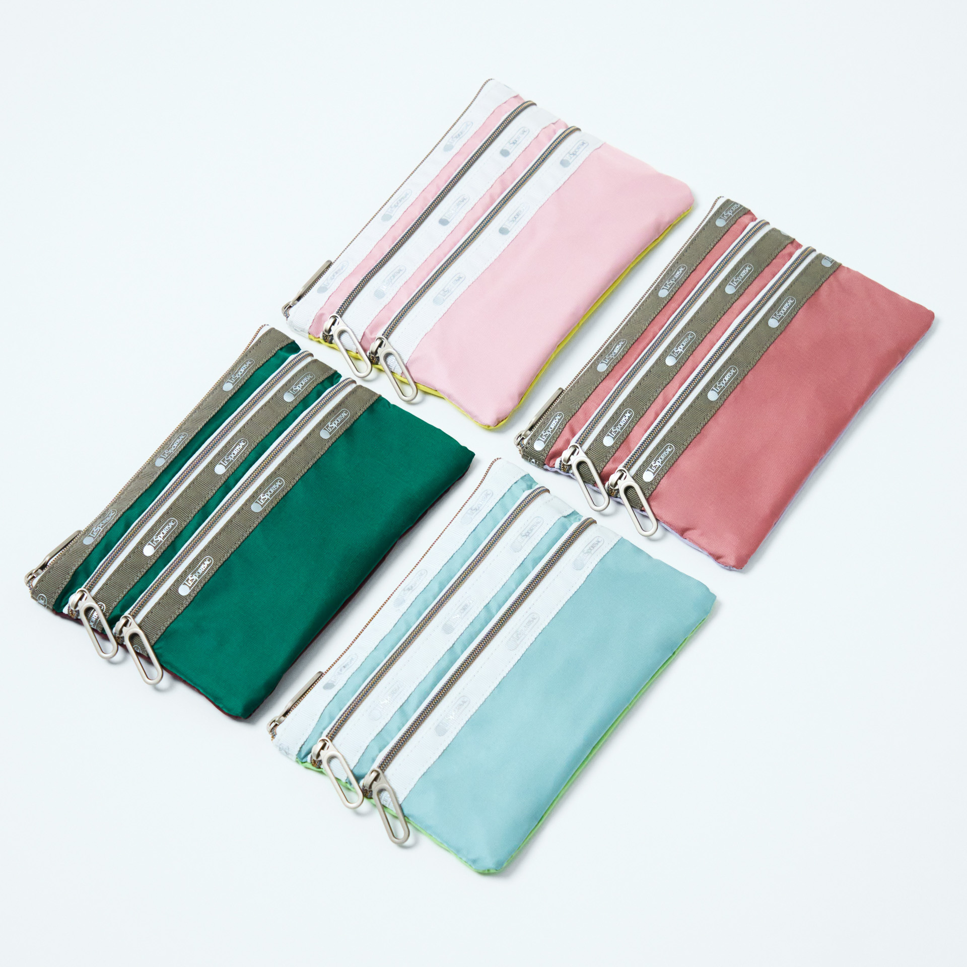 10TH ESSENTIAL 3 ZIP POUCH
