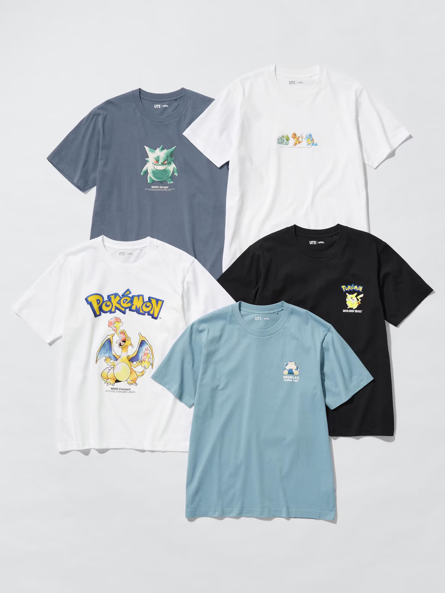 ユニクロUTから初代「ポケモン」のTシャツ発売。当時の懐かしい“水彩タッチ”で描く