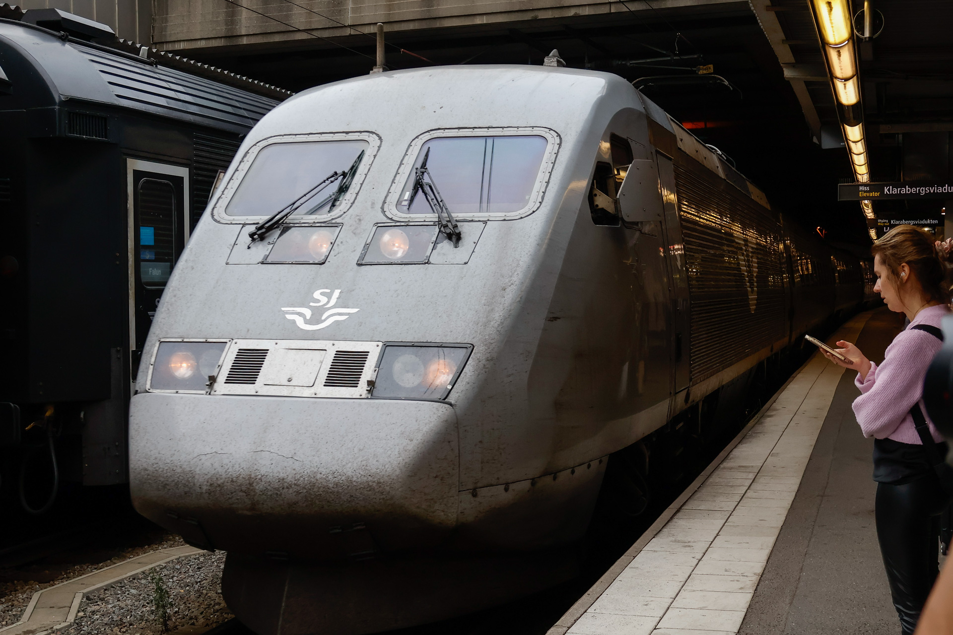 このとき乗車したのは、マルメ行きの特急列車（Snabbtåg）