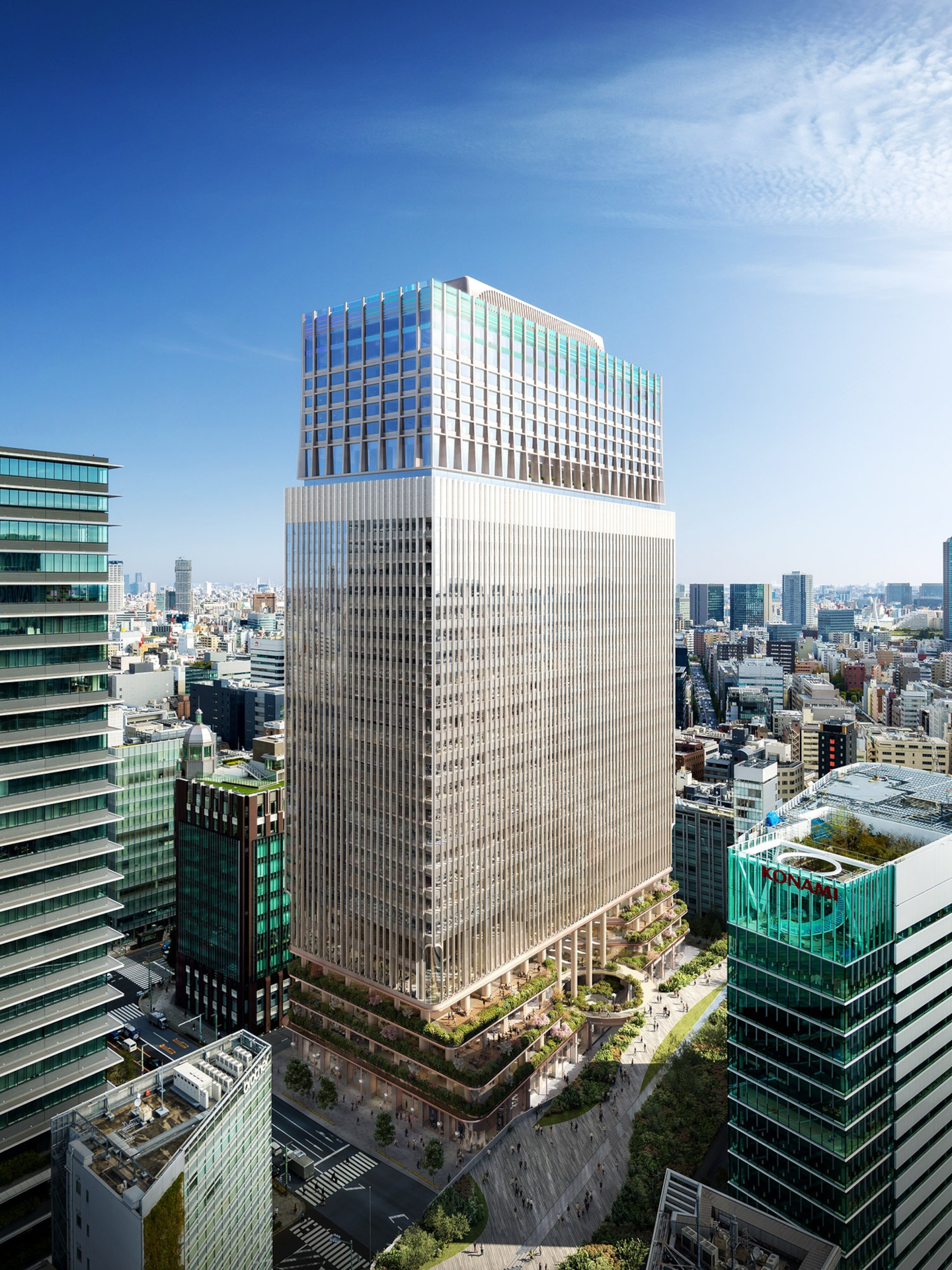 東京スクエアガーデンの隣にオープンする複合施設
