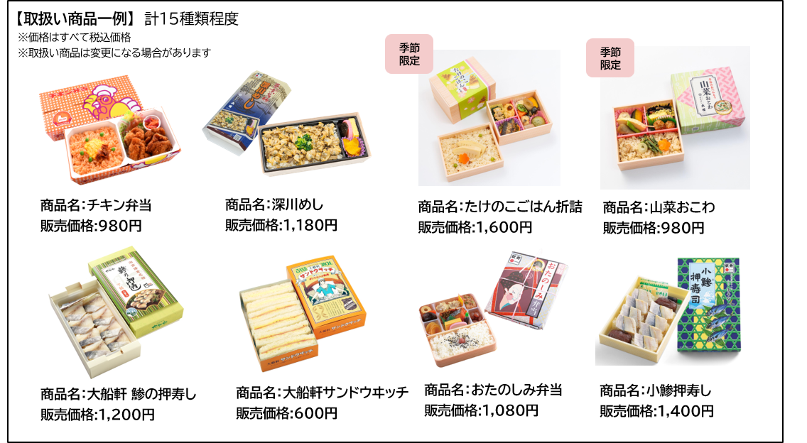 取扱商品一例