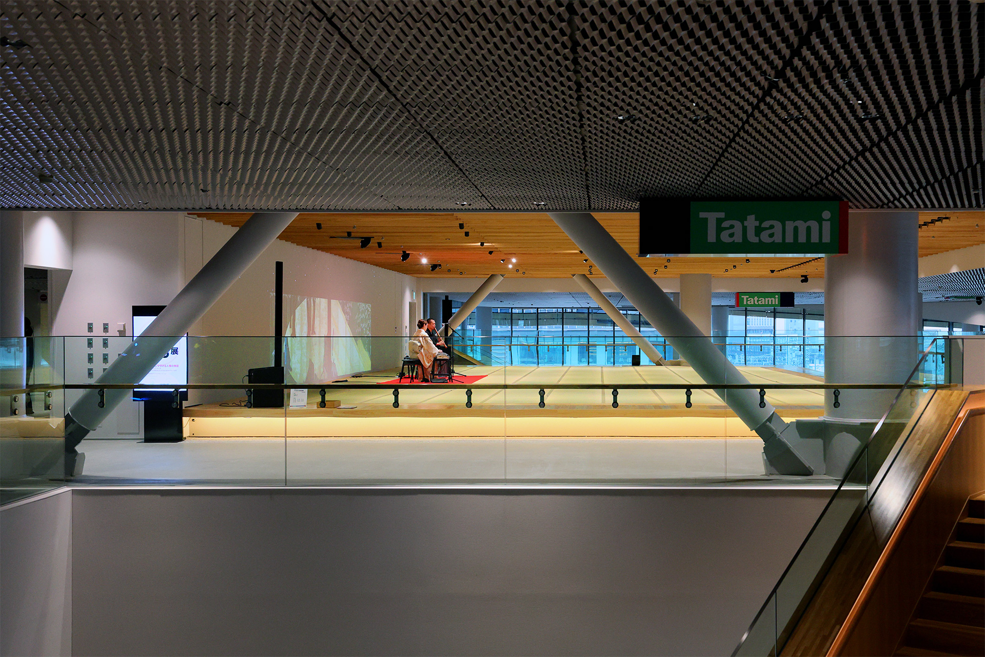 100畳のたたみ空間「Tatami」
